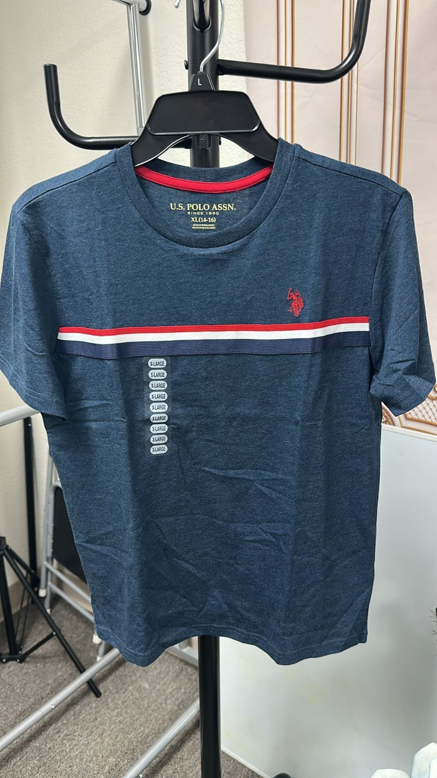 【直播】U.S. POLO ASSN LL071644 男童袖上衣(12C9742X)