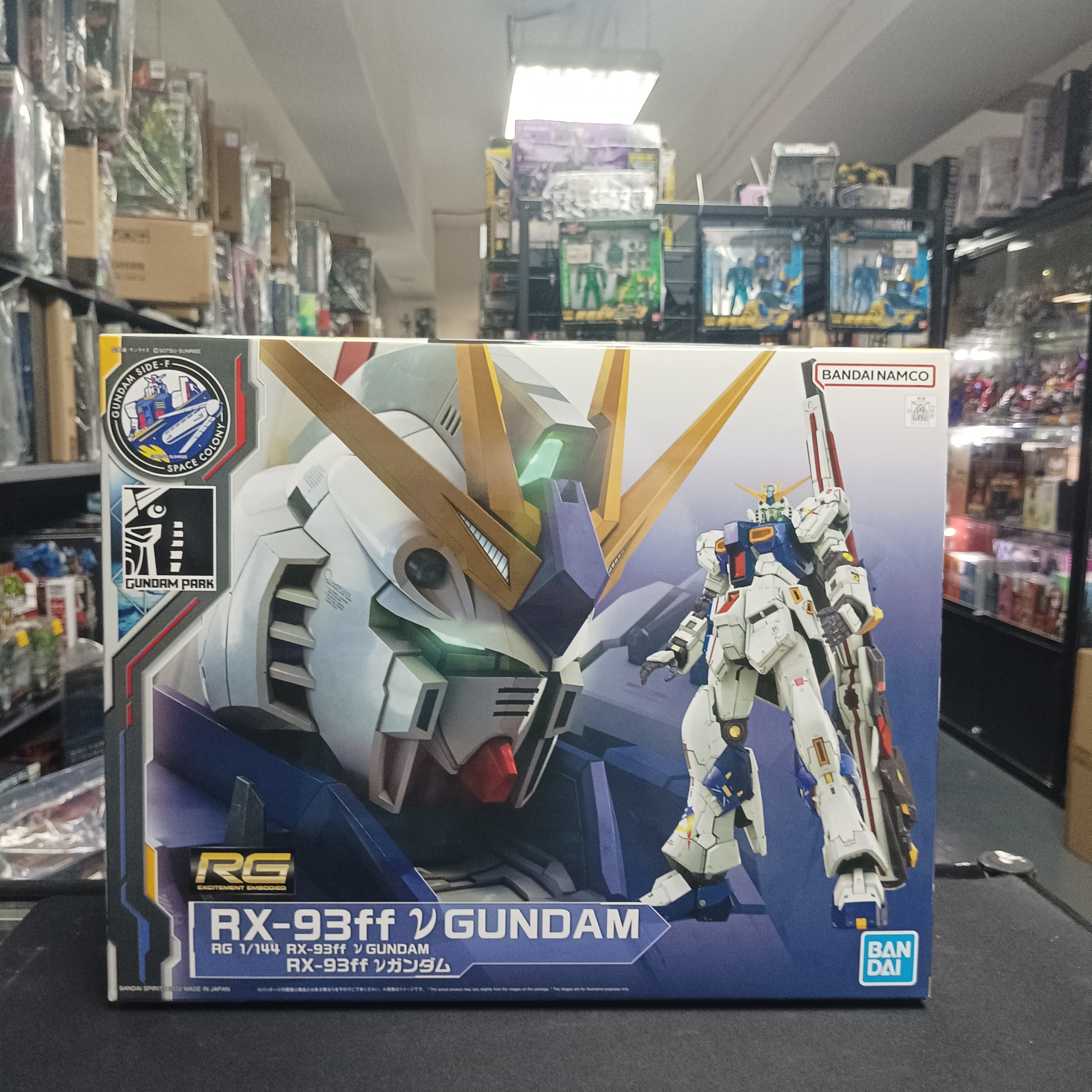 寄賣- RG 1/144 RX-93ff ν Gundam Nu高達 -福岡限定-