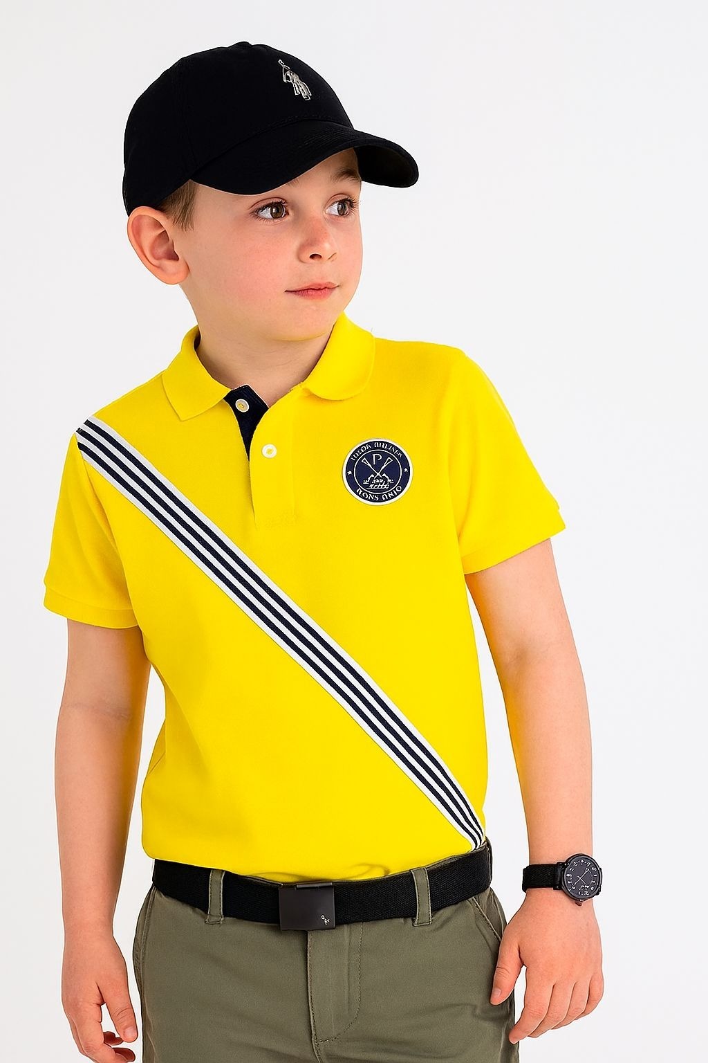 【現貨】U.S. POLO ASSN LL0716504 童裝短袖上衣 (黃色)(12E0533X)