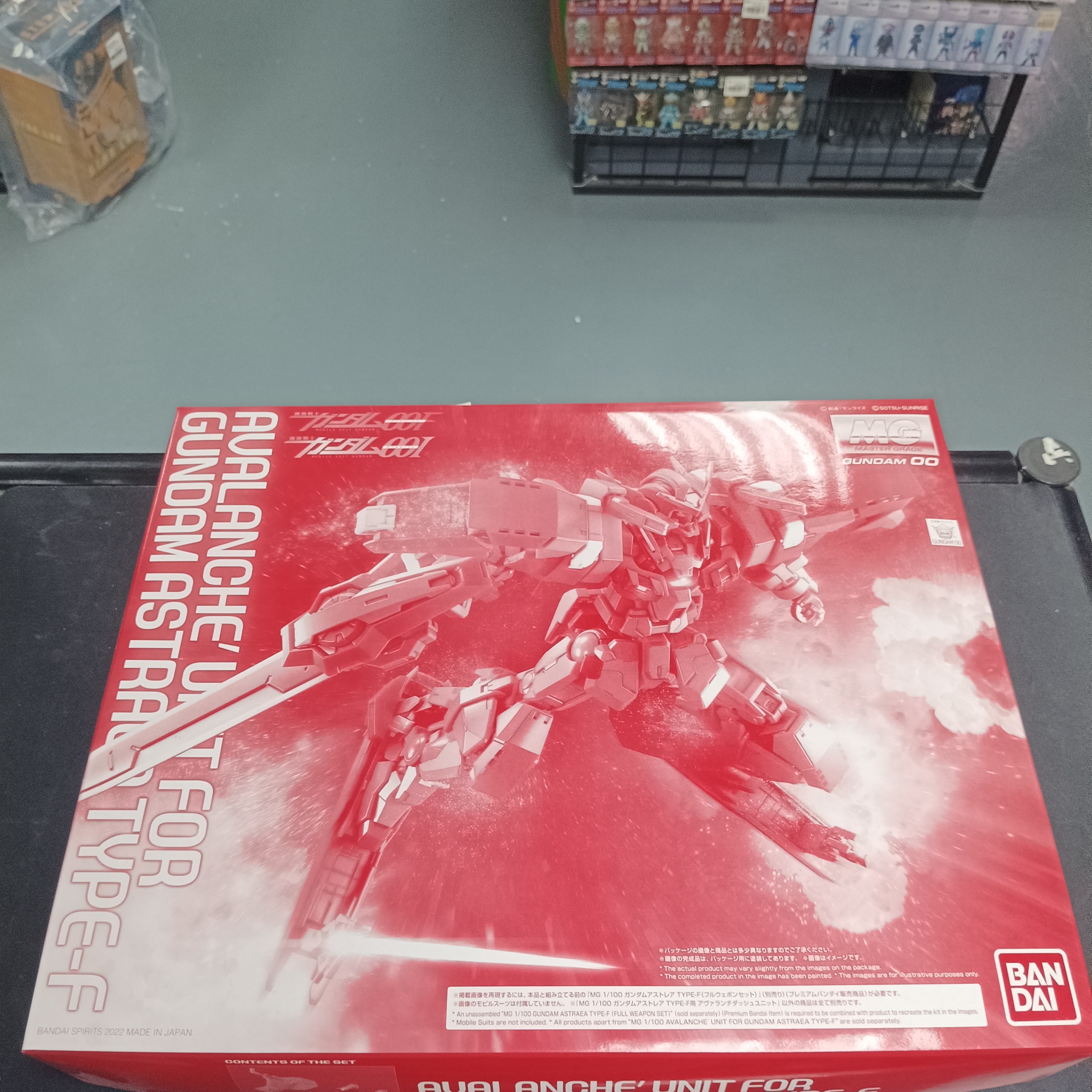 寄賣-MG 1/100 Avalanche Dash Unit Gundam Astraea TYPE-F
