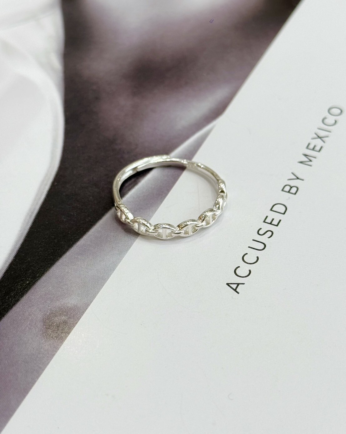 純銀小豬鼻戒指