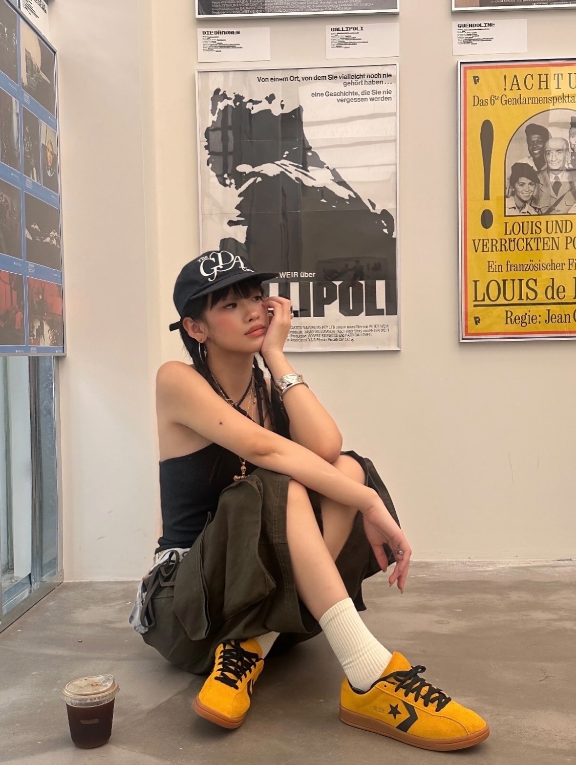 Converse Classic Trainer 板鞋 男女同款 黃色 A15621C