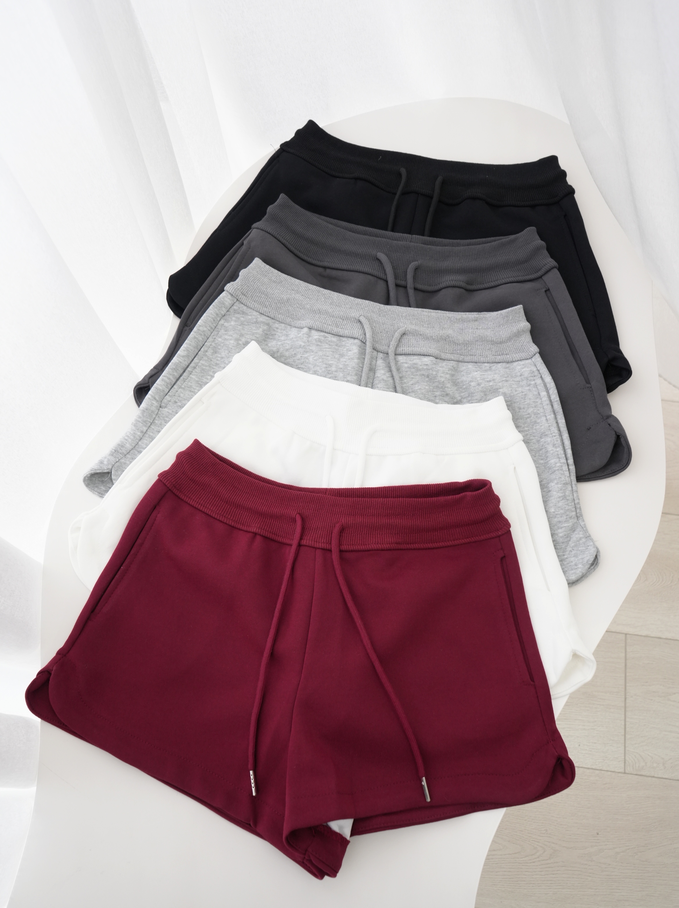 法朵Fado shop｜寬腰頭A字短褲 (S-L號可穿) 220B016 五色