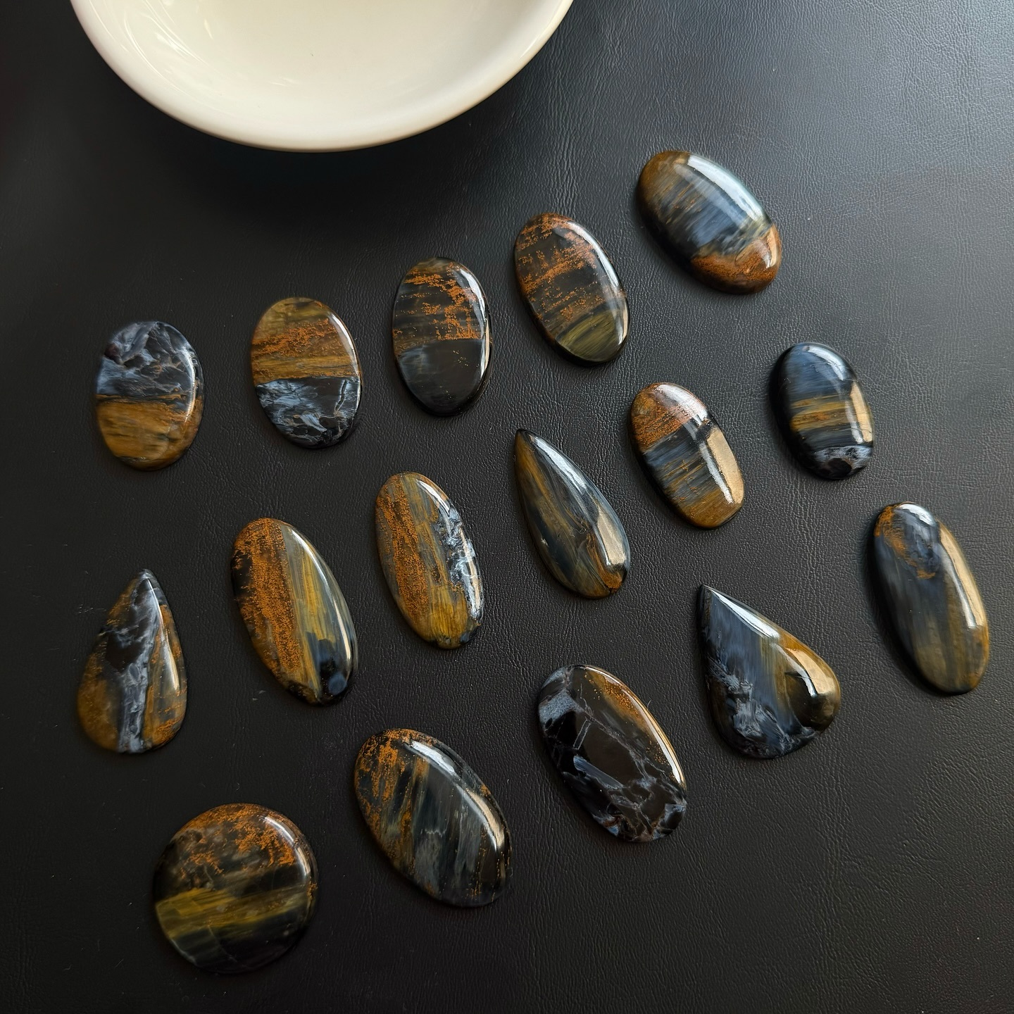 [原石] 彼得石 水晶蛋面 水晶墜面