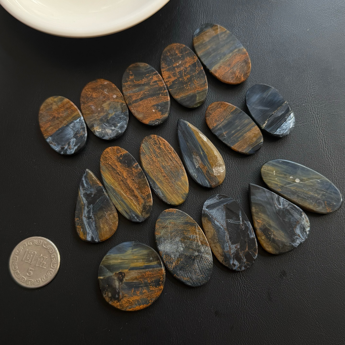 [原石] 彼得石 水晶蛋面 水晶墜面