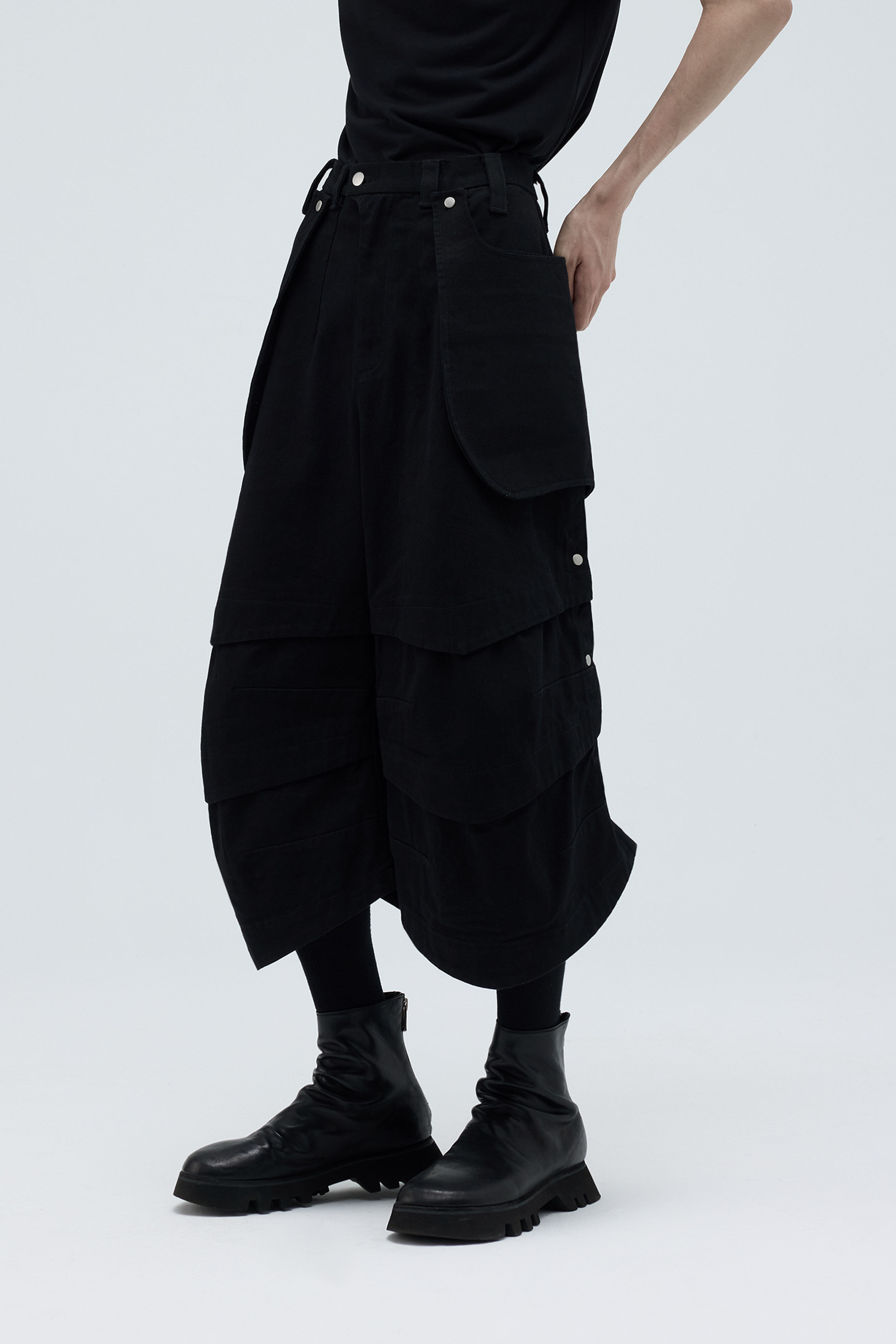 EQUALNEAR SS25 LB02 Armor Jorts 五分 牛仔 短褲