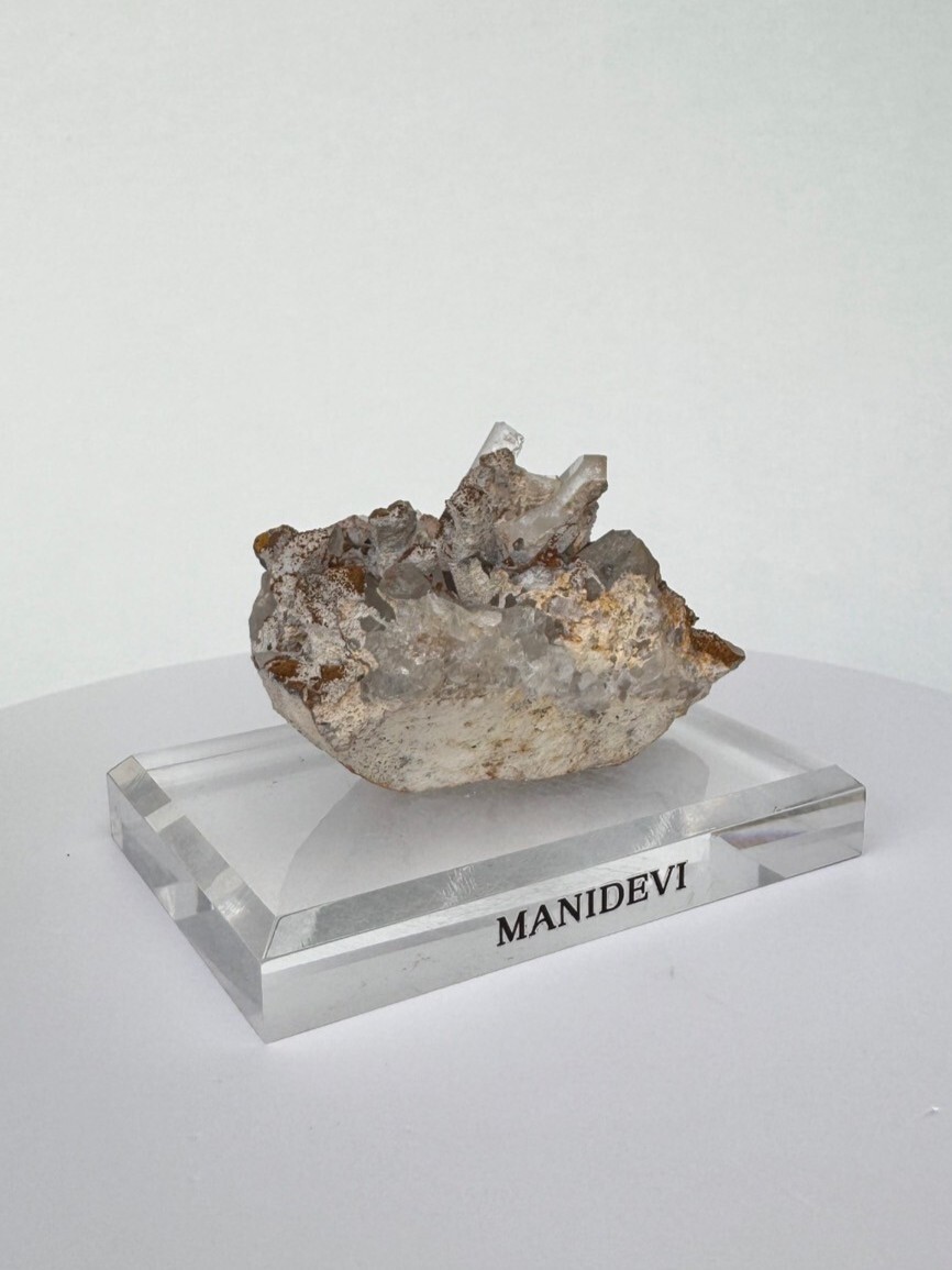 大天使連結礦頻-原生白水晶簇 MAGRCJ198192