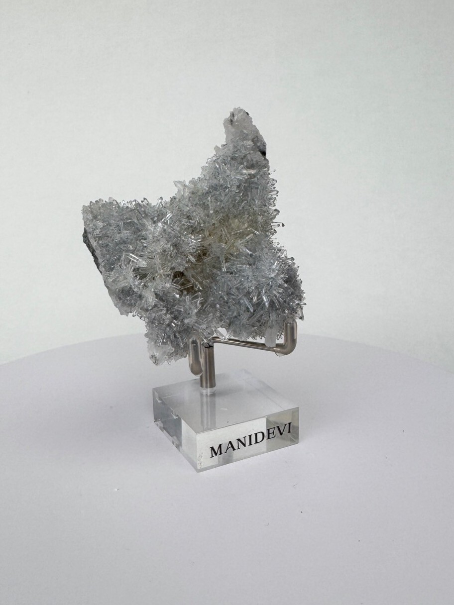 情緒沉靜之石-星霧藍晶簇#以連結礦石訊息