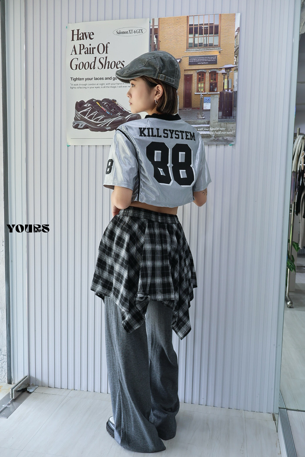 KILLSYSTEM 88V領寬版短版球衣 (2colors)