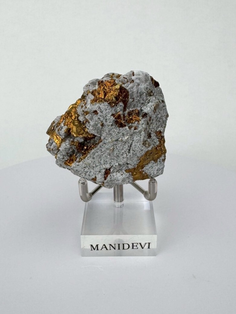 大天使連結礦頻-冰州石共生黃銅礦 MAGCPJ205155