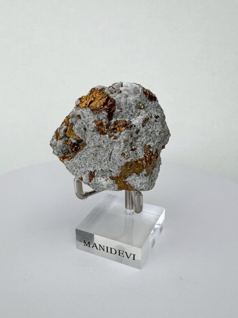 大天使連結礦頻-冰州石共生黃銅礦 MAGCPJ205155