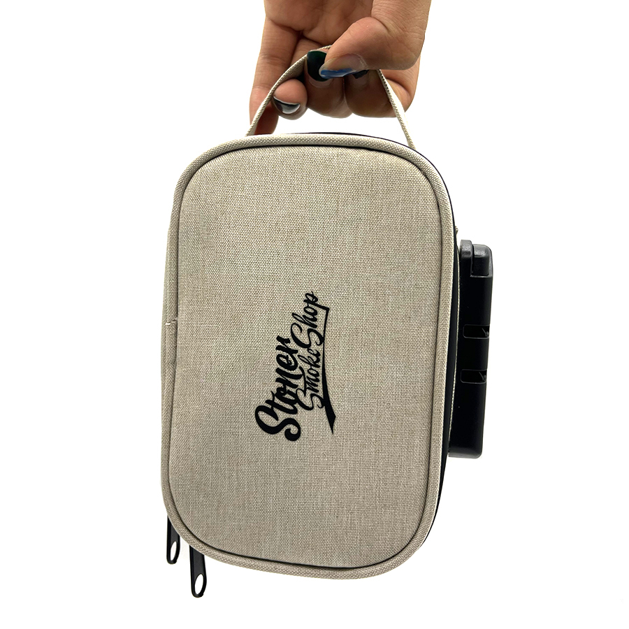 🇹🇼 Stoner Smoke Shop - Smell-Proof w/ Lock Storage Carry Bag 防漏味收納包