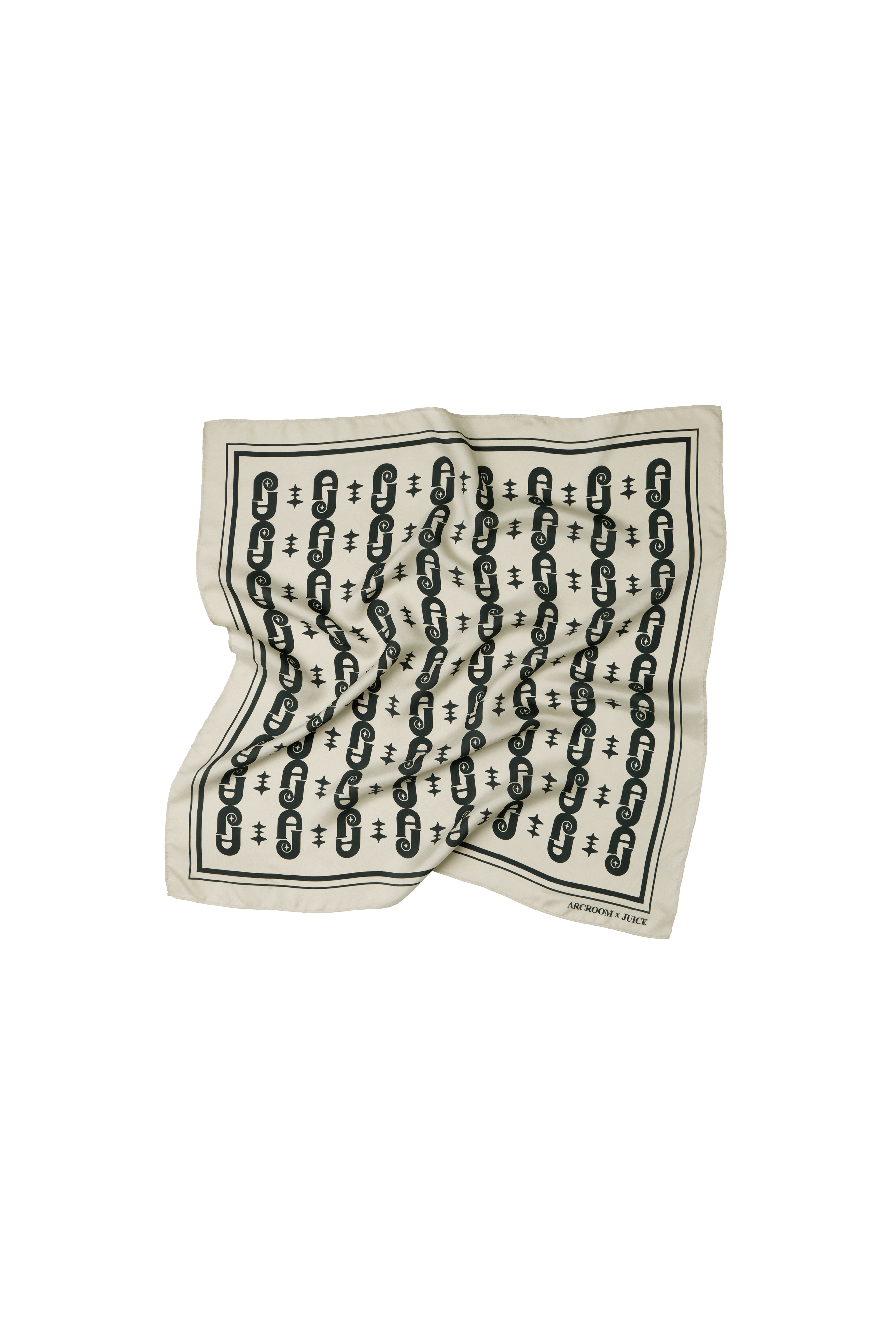 A.J. MONOGRAM BANDANA