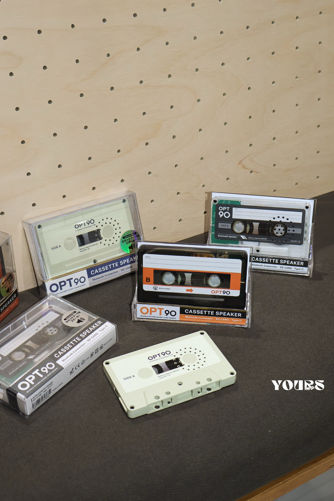 日本代購 現貨! opt!Cassette Speaker 錄音帶造型 卡帶 揚聲器 三色