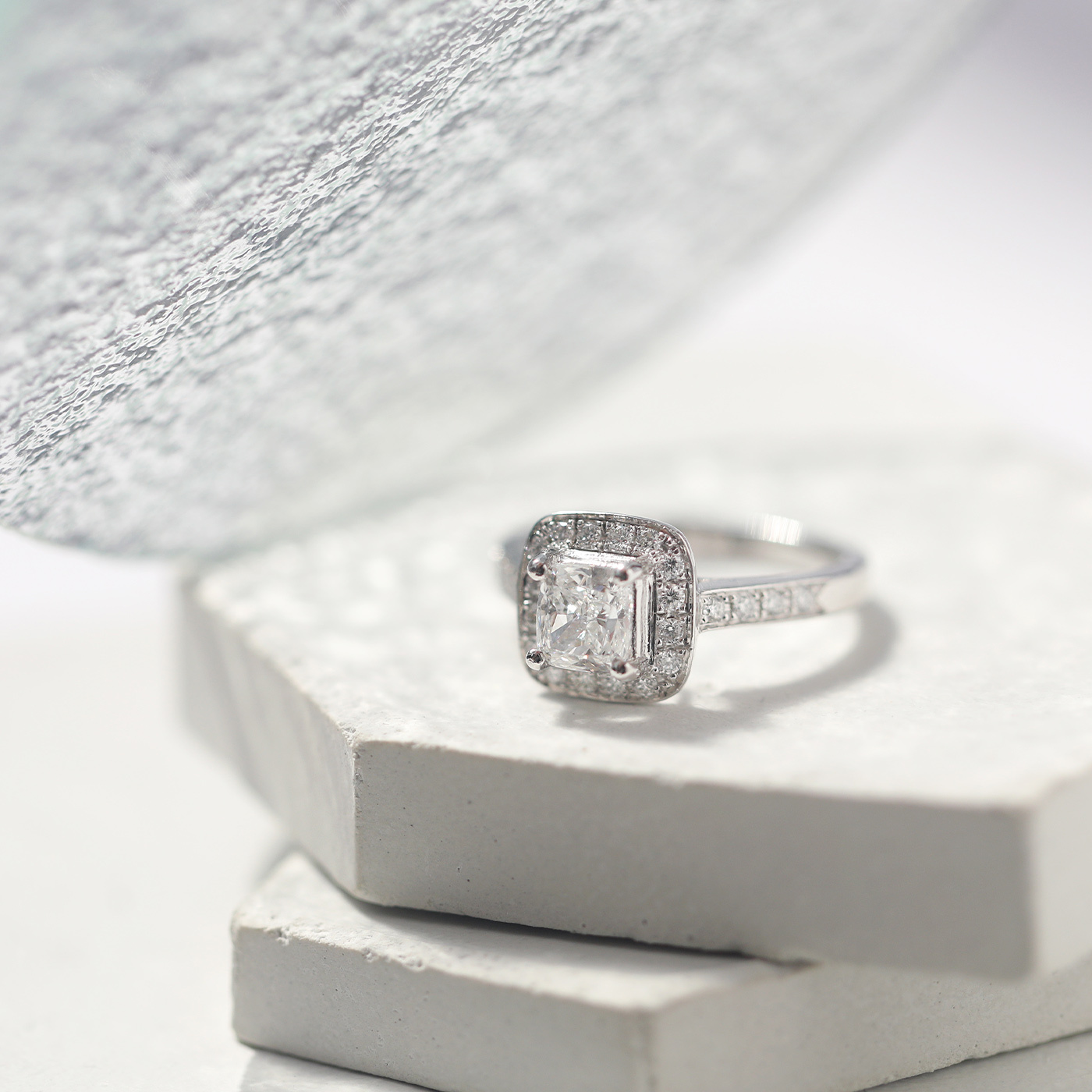 光年心語 — GIA1克拉鑽石戒指