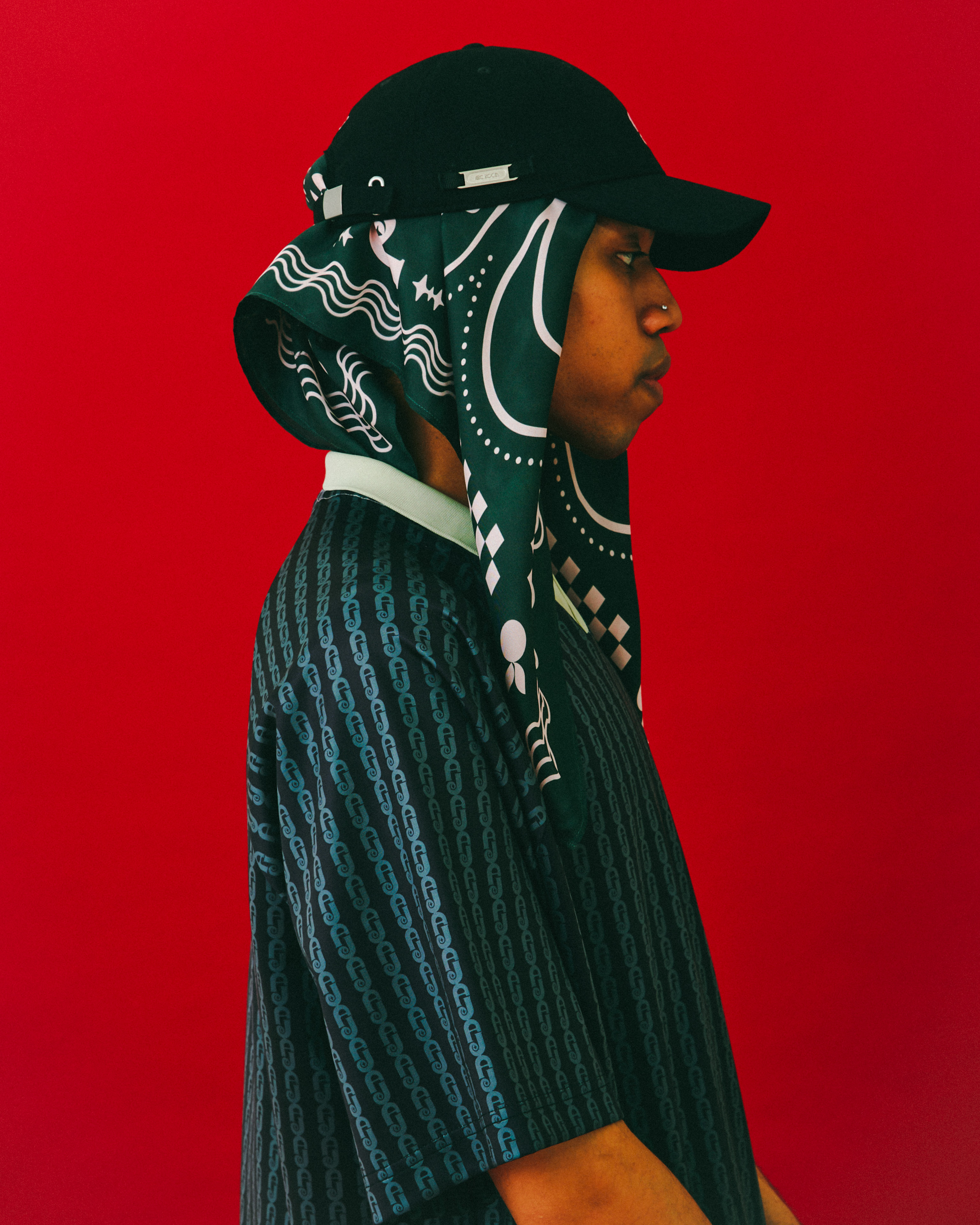 A.J. MIRRORED BANDANA