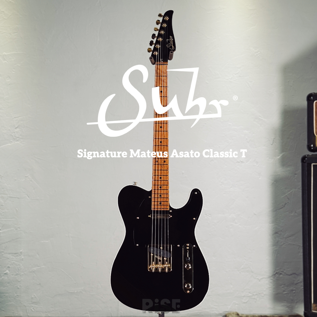 簽名款 Suhr Signature Mateus Asato Classic T BLK 電吉他