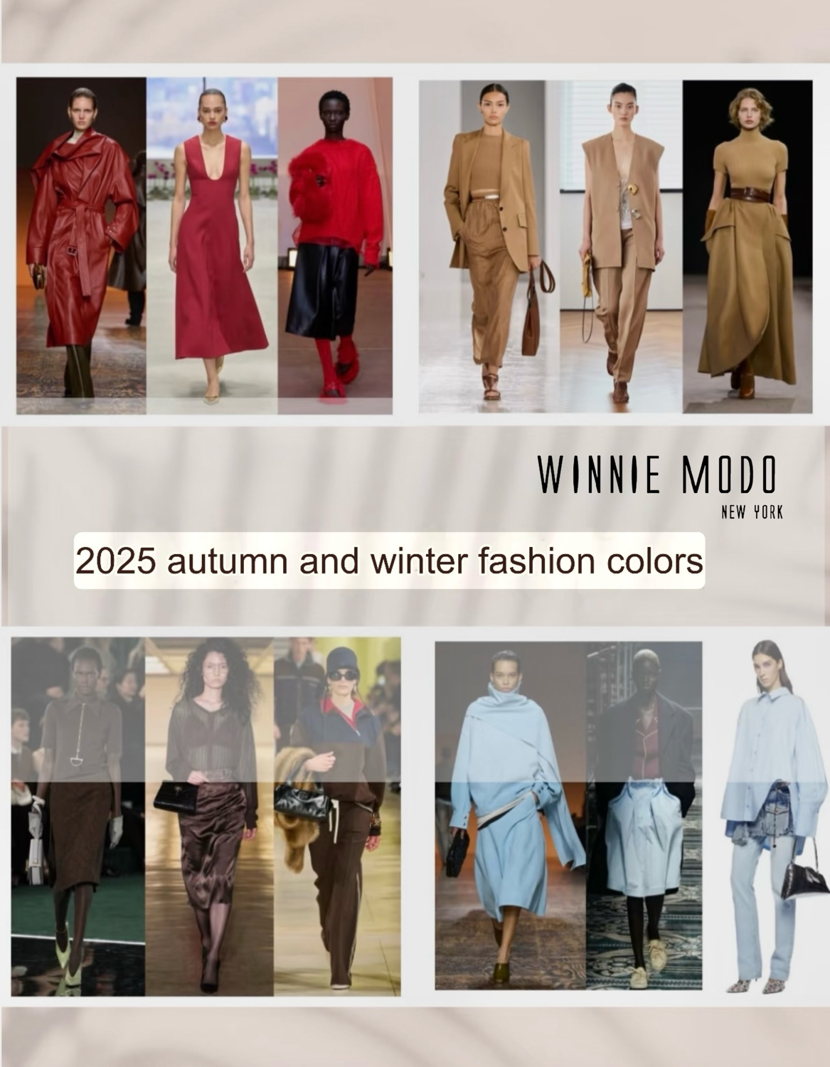 Winniemodoreviews,Winniemodocustomerreviews,Winniemodoclientfeedback,Winniemodo,Winniemodony,2025Fashion,AutumnWinterTrends,FashionColors,FallFashion,WinterStyle,ChicAndTrendy,FashionInspiration,StyleGuide,ColorPalette,ChocolateBrown,RaspberryRed,ToffeeBrown,IceWaterBlue,DeepCharcoalGrey,IcelandicGrey
