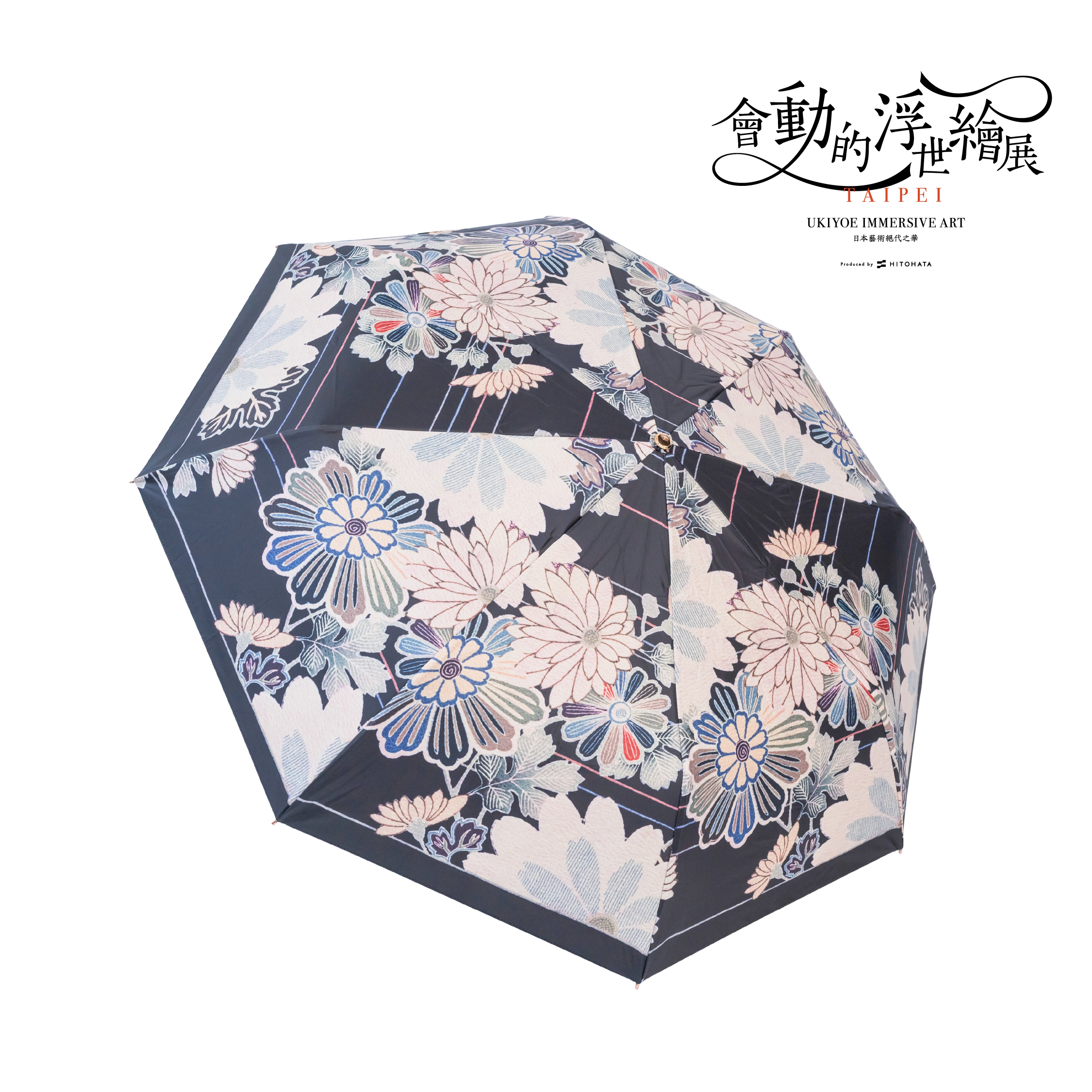 浮世繪藝術折傘｜絢爛夜菊