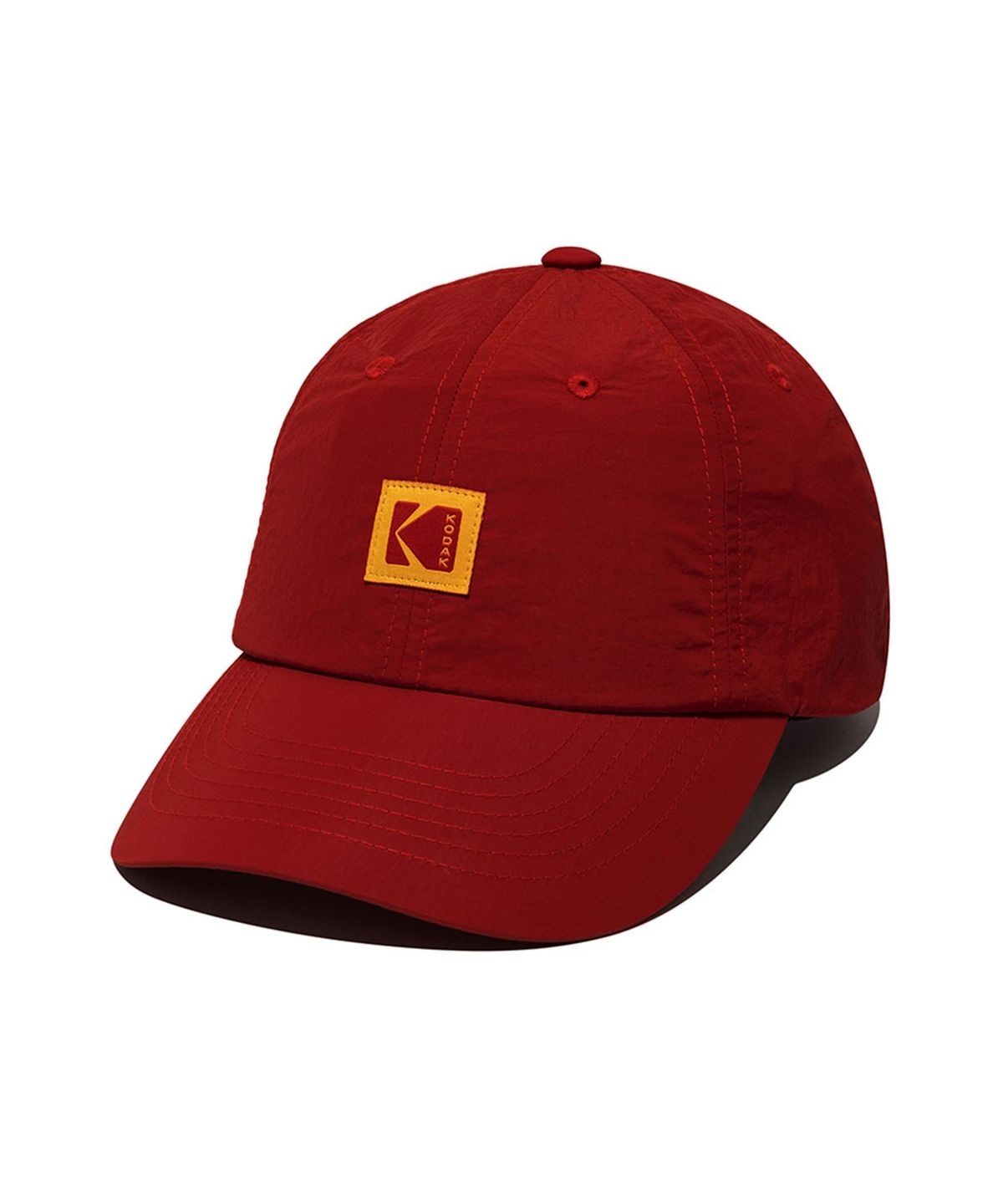 【代購】Kodak 柯達 Relaxed fit nylon 寬鬆 尼龍 方形LOGO 棒球帽 帽子 K5343LCP33