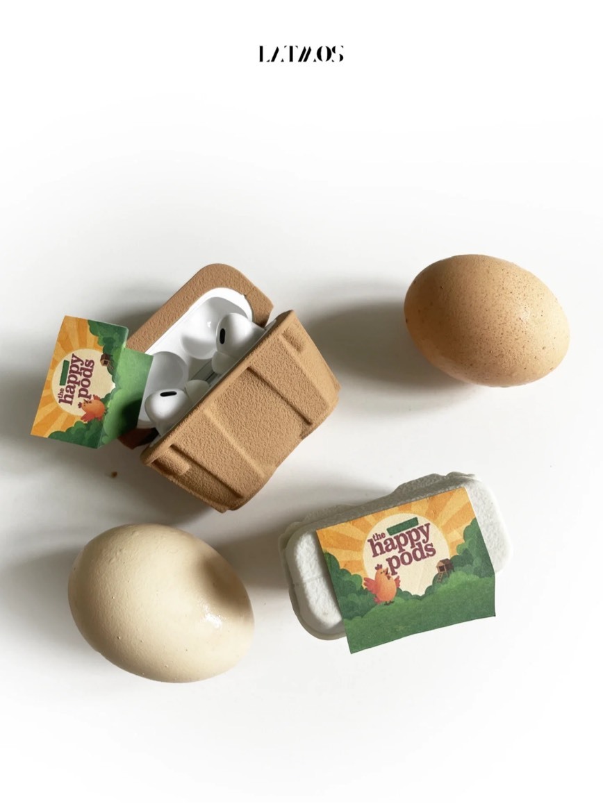 雞蛋盒 耳機保護殼