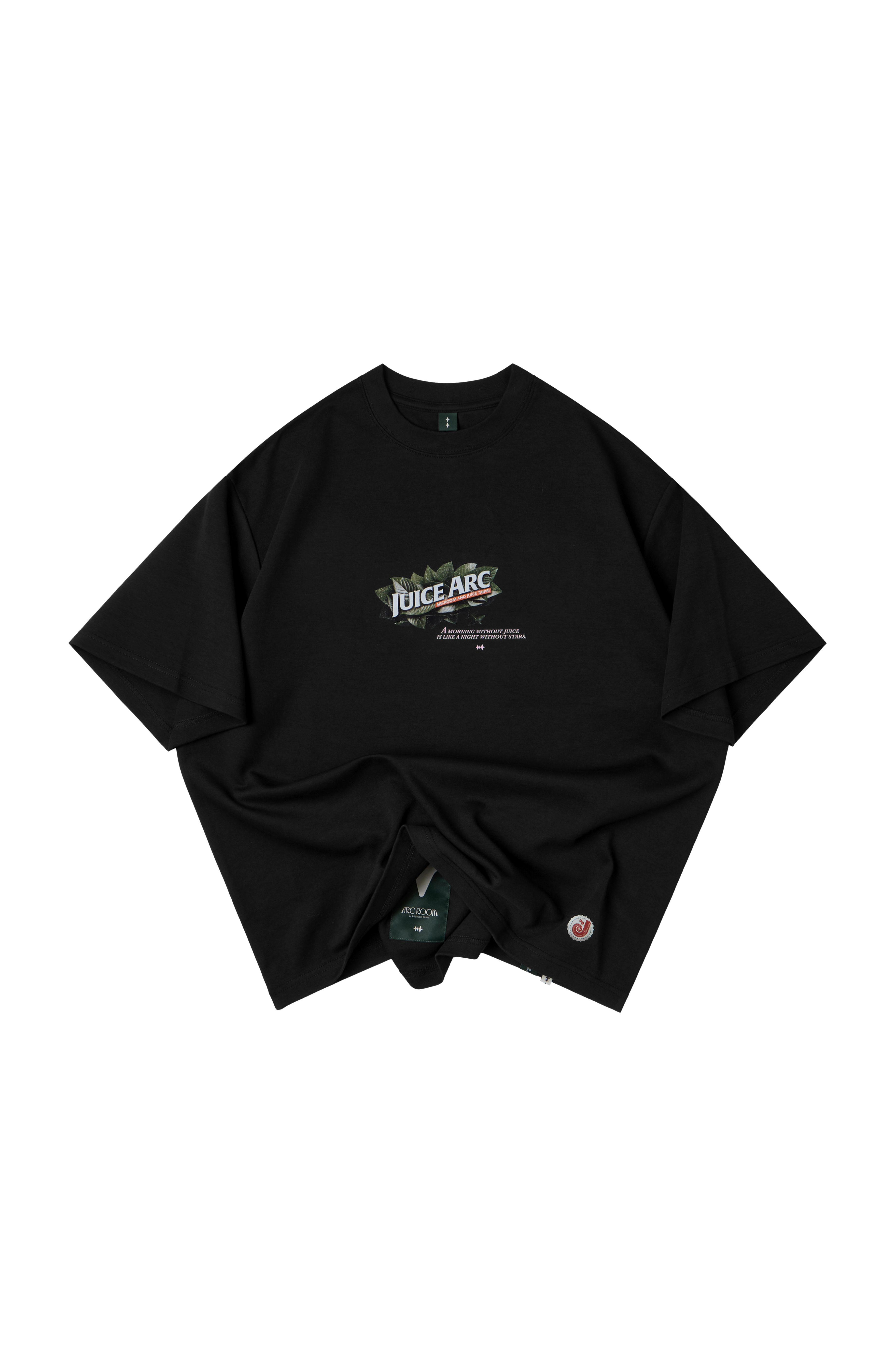 A.J. APPLE JUICE TEE - BLACK