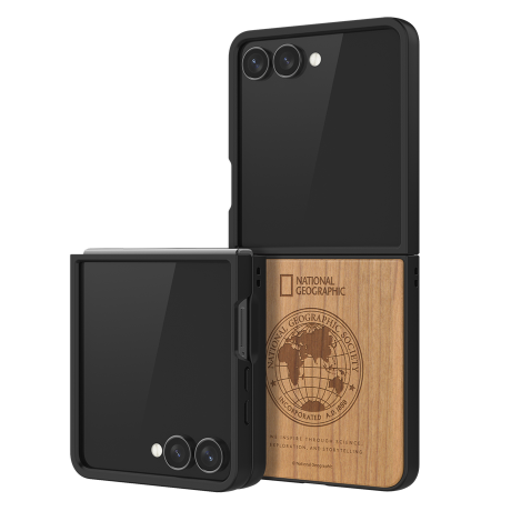 National Geographic - Nature Wood - Samsung Flip 7 Case 天然木手機保護硬殼