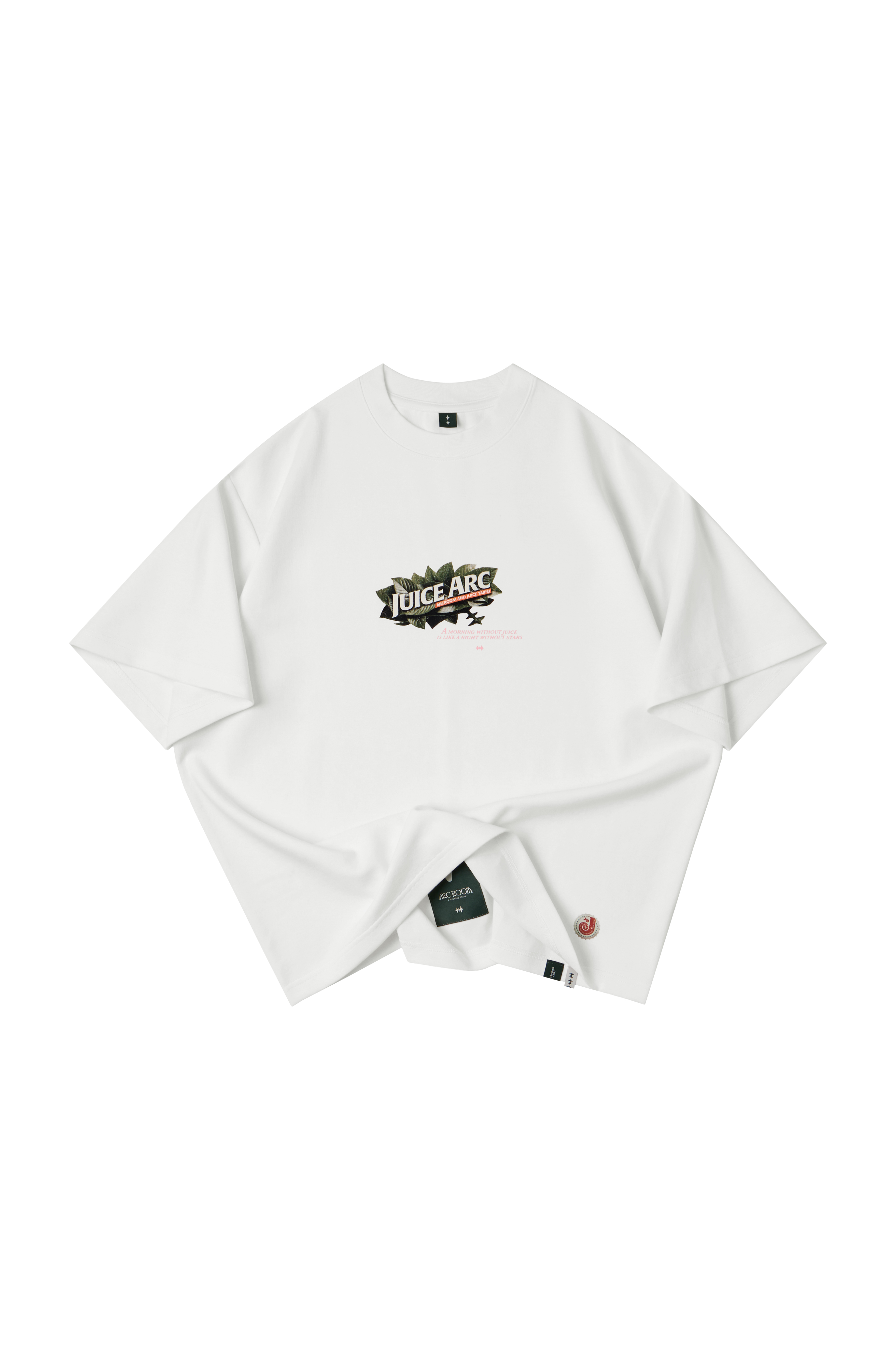A.J. APPLE JUICE TEE - WHITE