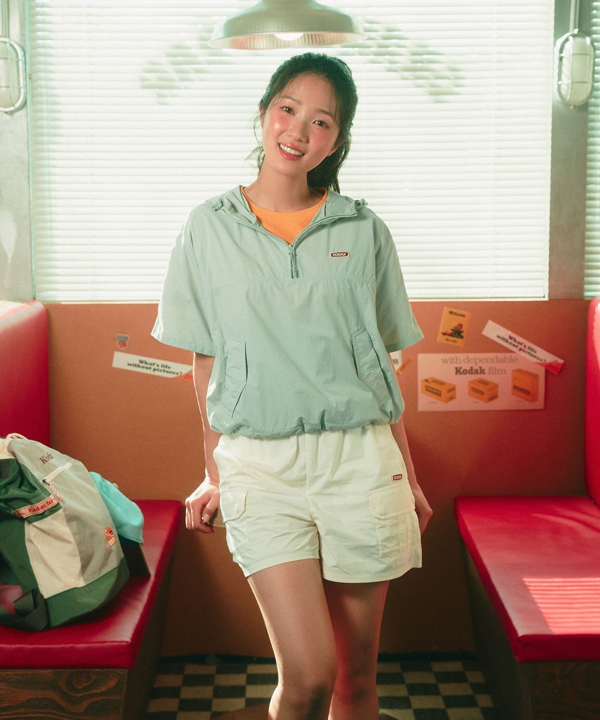 【代購】Kodak 柯達 Breezepop 女 三口袋 短褲 褲子 K5222LHPU1