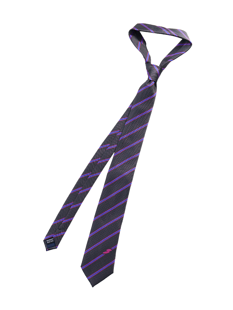 Enclave DIAGONAL STRIPES JACQUARD “CRUISE” TIE