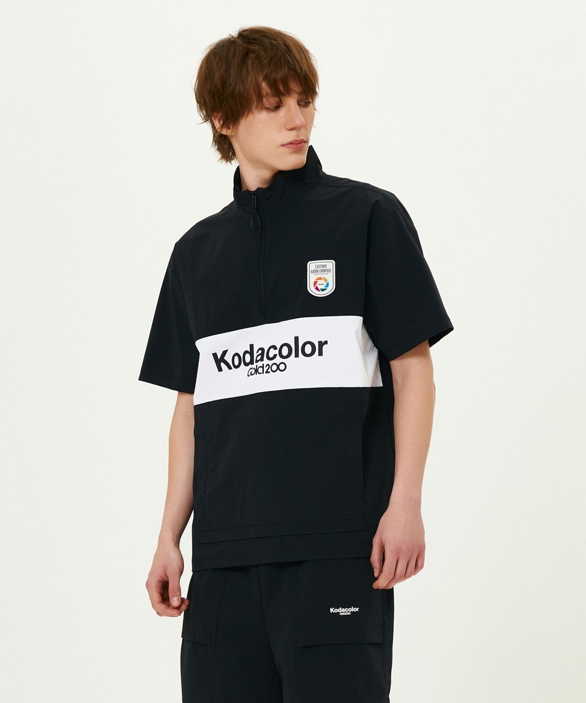 【代購】Kodak 柯達 Stadium Stenneck 梭織 半拉 短袖 短T K5223LWTG2