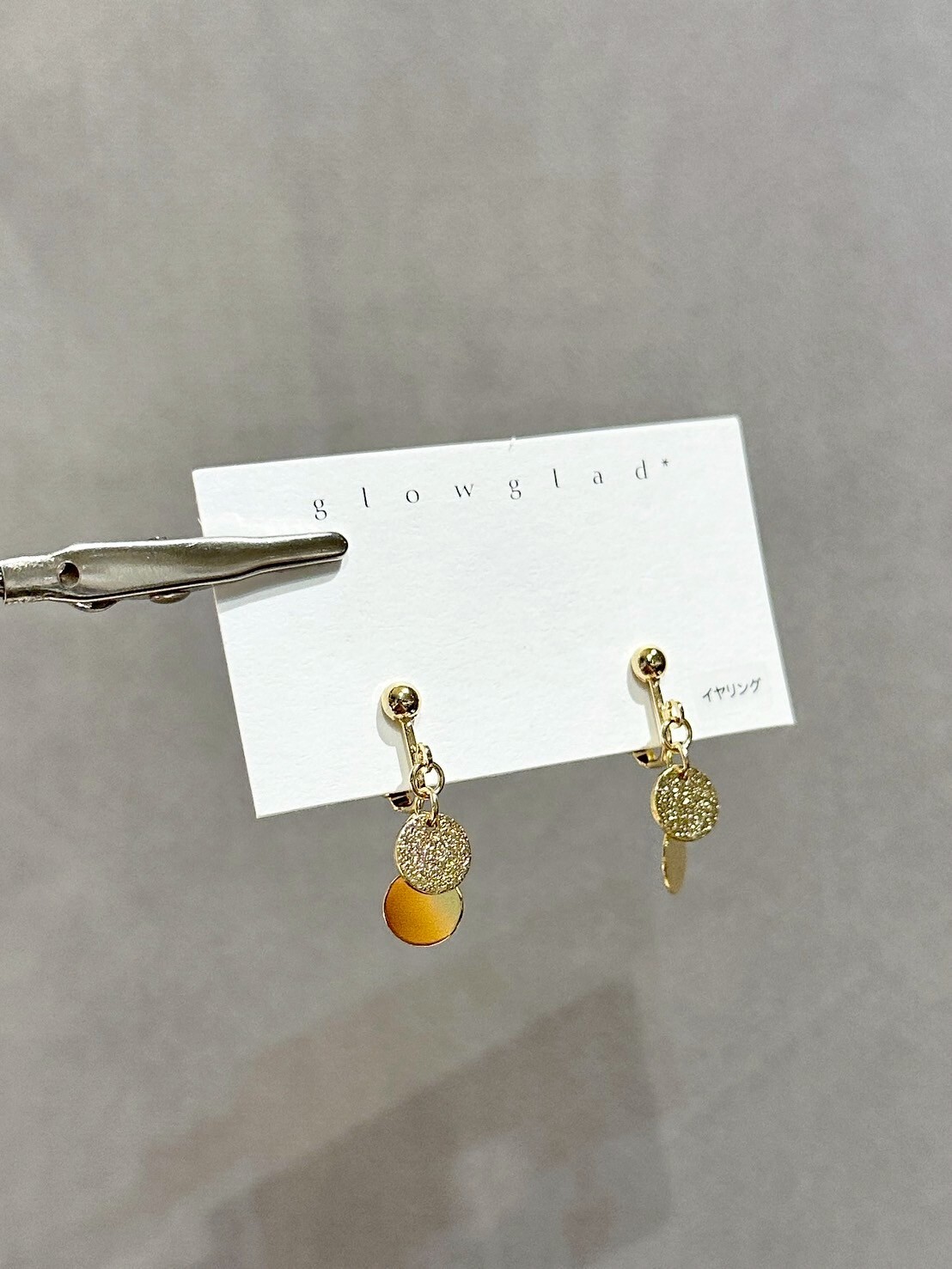 [glowglad] 星塵小圓圈耳環 | 耳夾 | NO.74