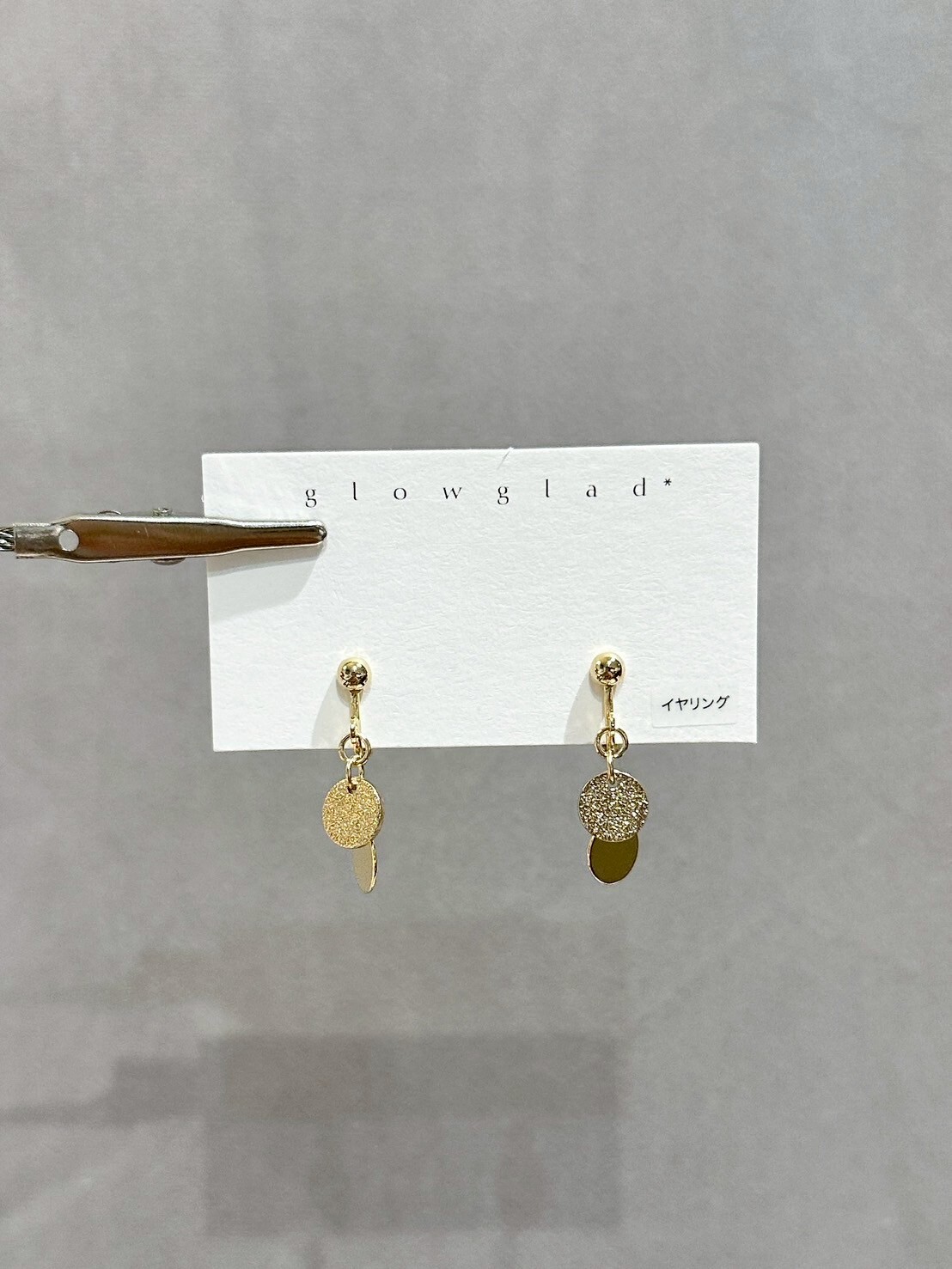 [glowglad] 星塵小圓圈耳環 | 耳夾 | NO.74