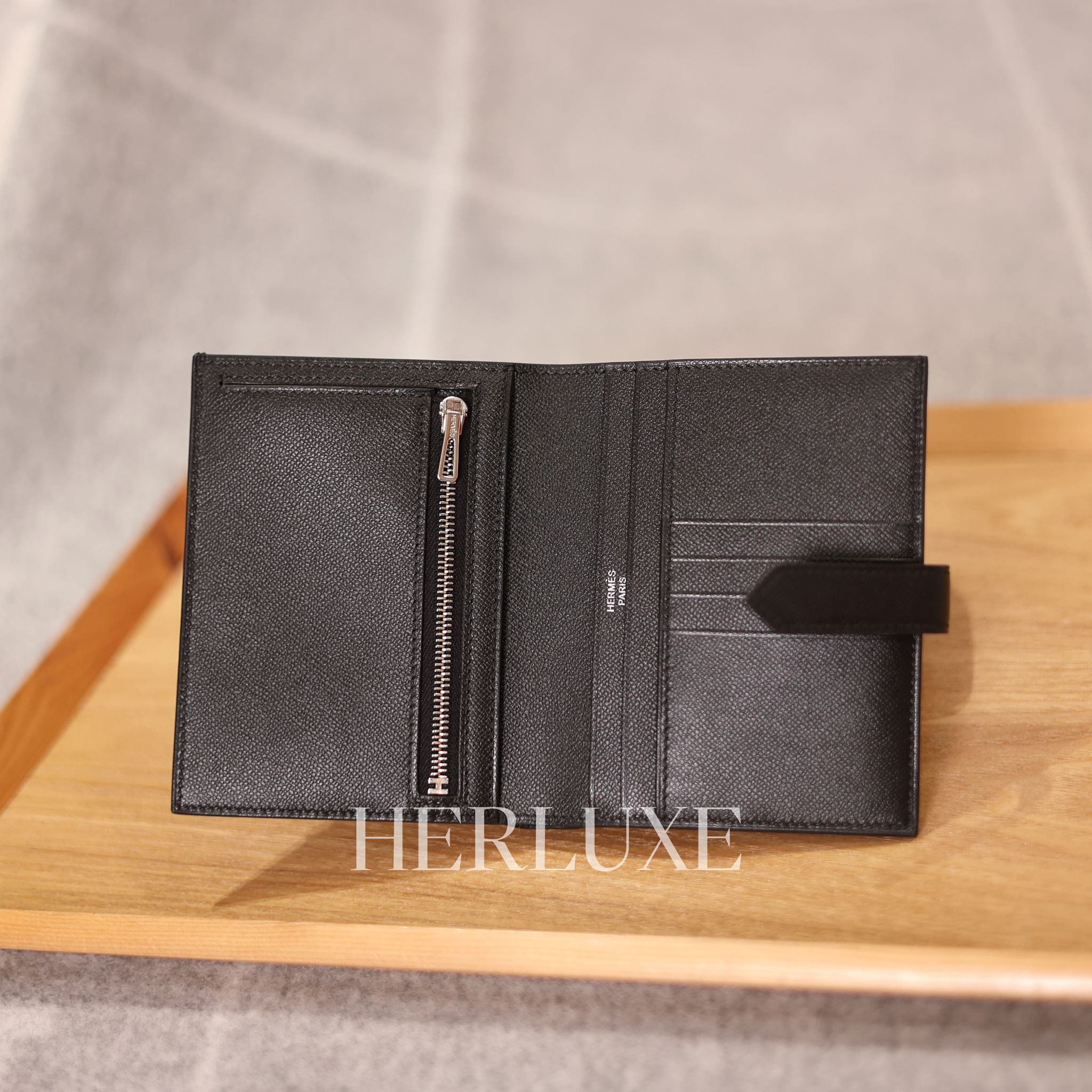 Bearn compact wallet 89 noir ck madame