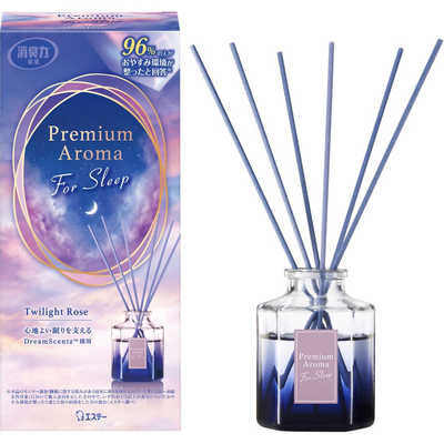 JP 消臭力 Premium Aroma 睡眠香薰座 暮光玫瑰 1693