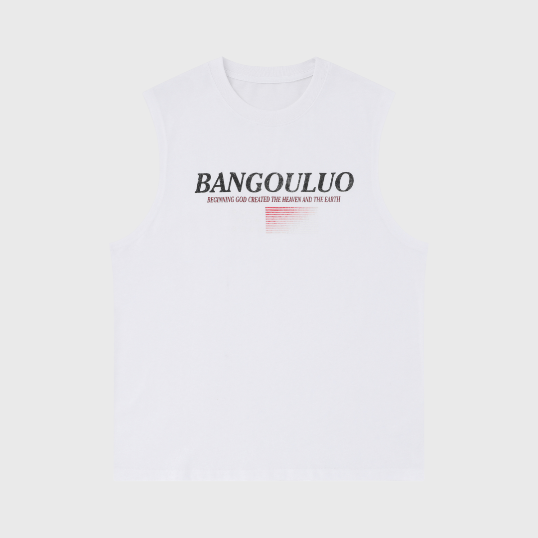 美式國旗無袖背心