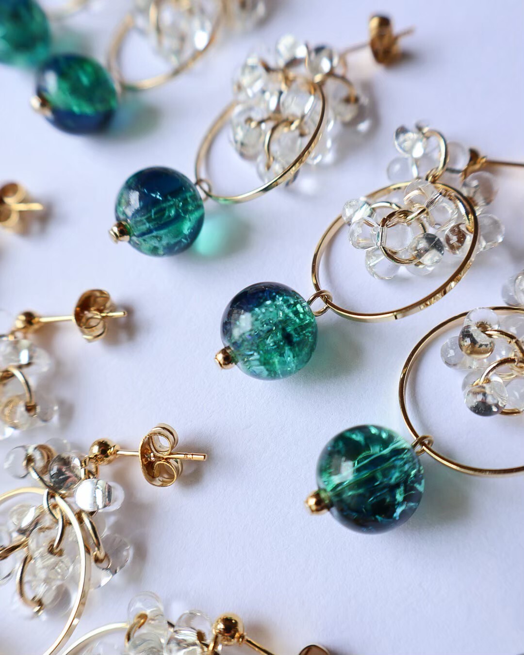 [glowglad] mizutama-水玉 | 彈珠汽水 | 耳針 | NO.86