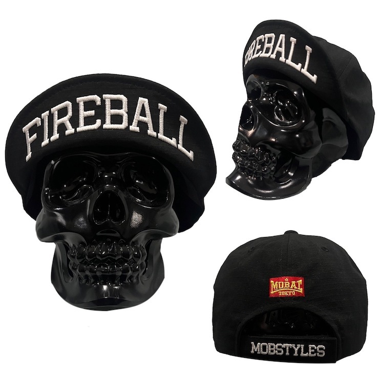 【超希少 美品】B'z fireball cap 2024 FIREBALL】FIREBALL × HEADFAST BB CAP