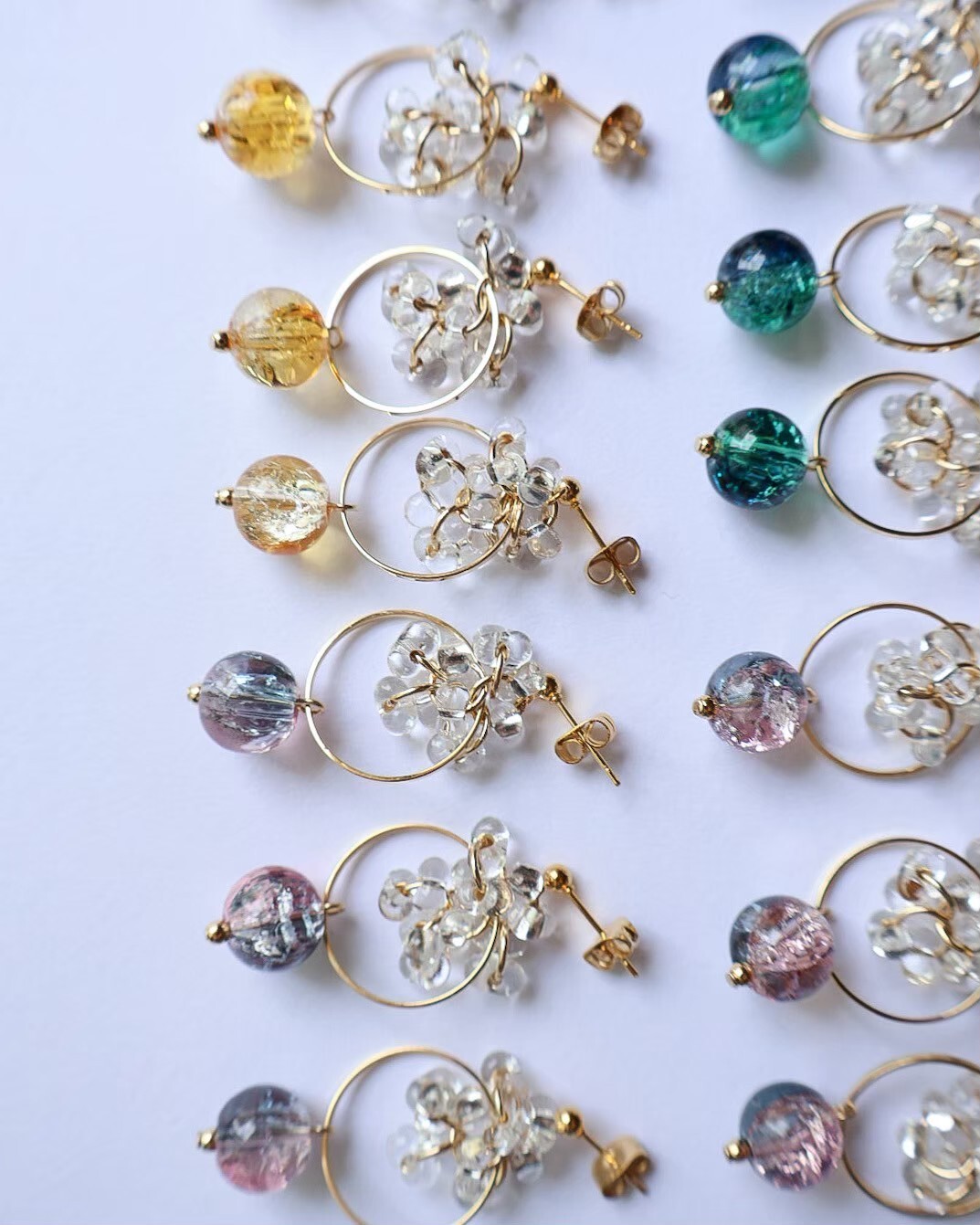 [glowglad] mizutama-水玉 | 檸檬 | 耳針 | NO.90