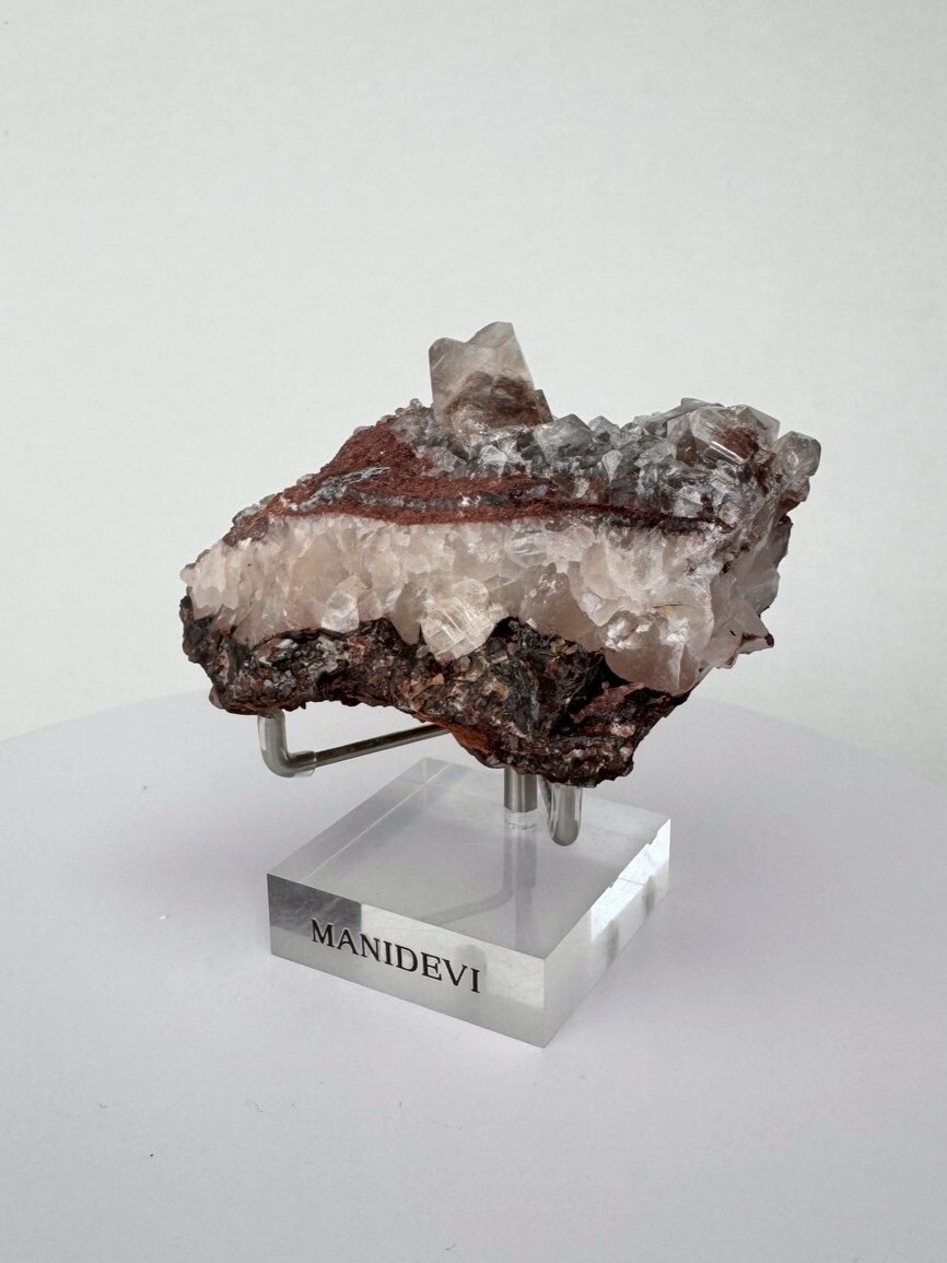 大天使連結礦頻- 琥珀紅方糖方解石 MAGCAJ212293