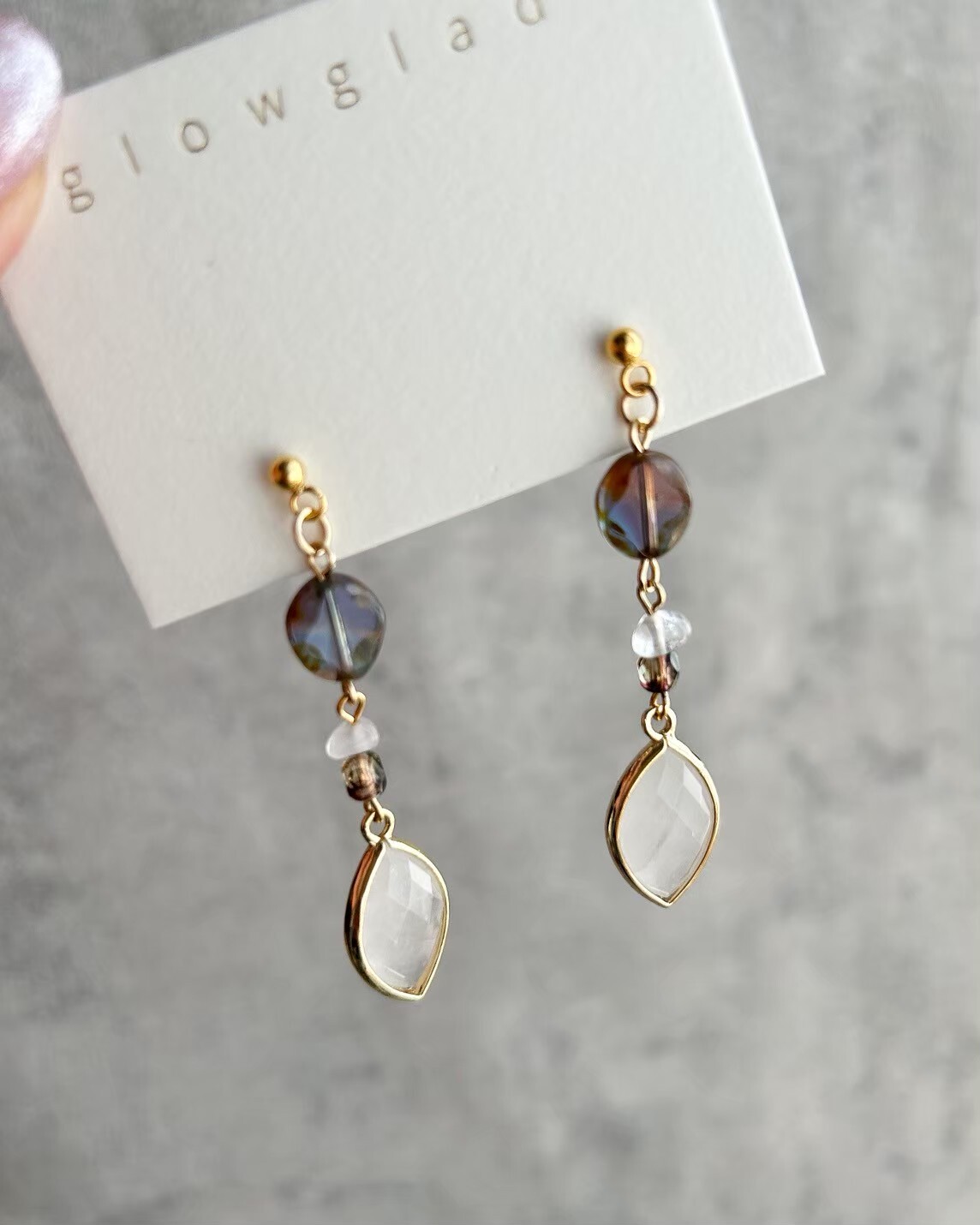 [glowglad] 光芒耳環 | 耳針 | NO.7