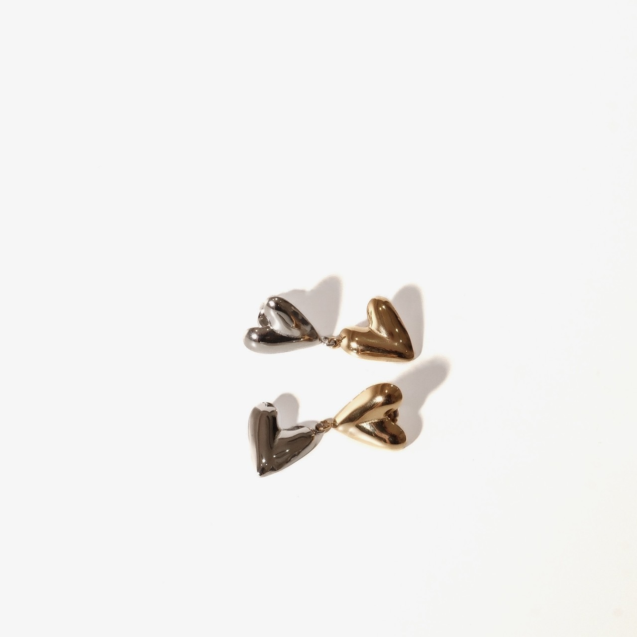 BOHM PARIS-2 coeurs雙心耳環