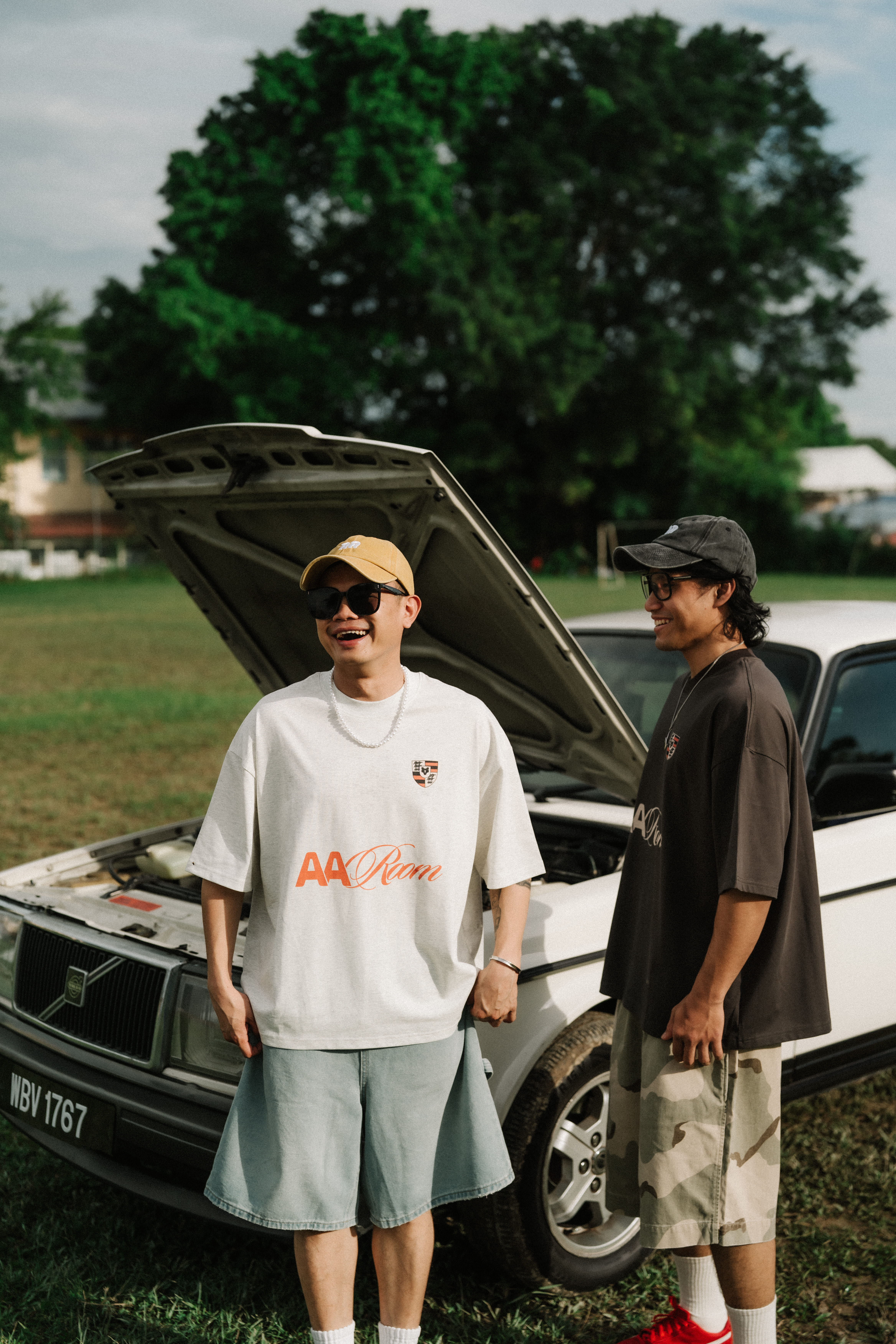 A.A CarpenterDenim Shorts 寬版牛仔畫家短褲