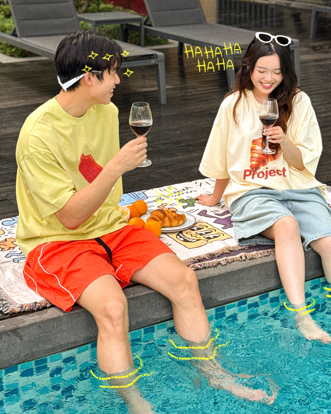 A.A Graphic Tee 夏日點心印花短袖 3色