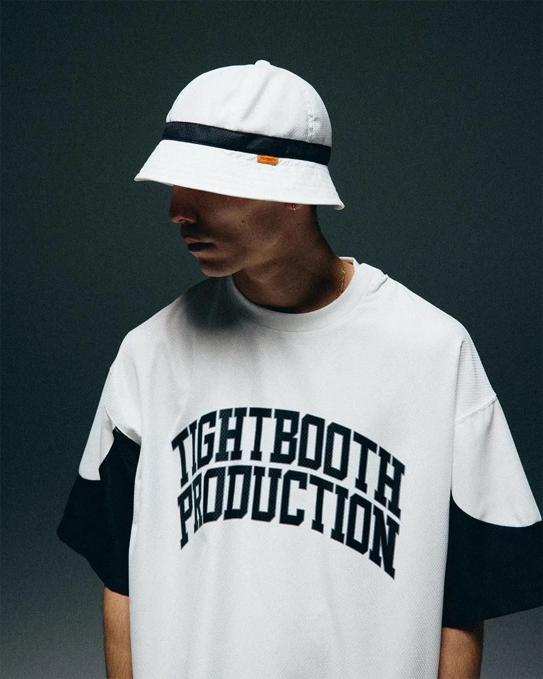 TIGHTBOOTH 25S/S COLLEGE DOBBY S/S T-SHIRT