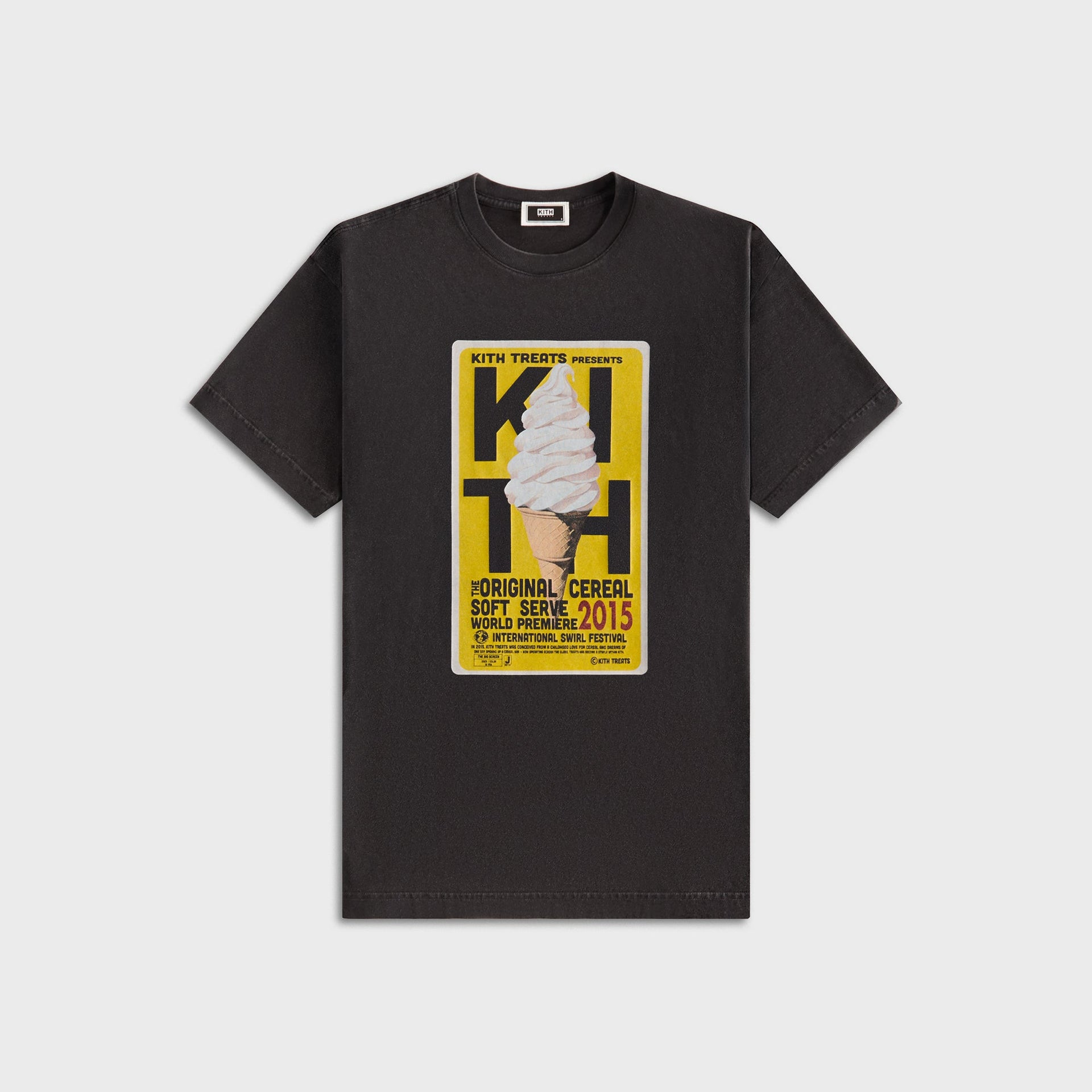 2025SS Kith Treats Double Feature Vintage Tee 冰淇淋 日本 復古感 水洗 短T 現貨 KHT030198
