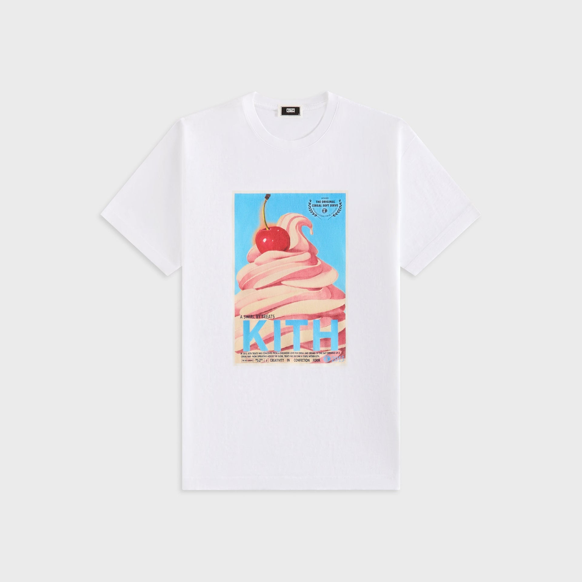 2025SS Kith Treats Blockbuster Vintage Tee 櫻桃 冰淇淋 復古感 水洗 短T 現貨 KHT030199
