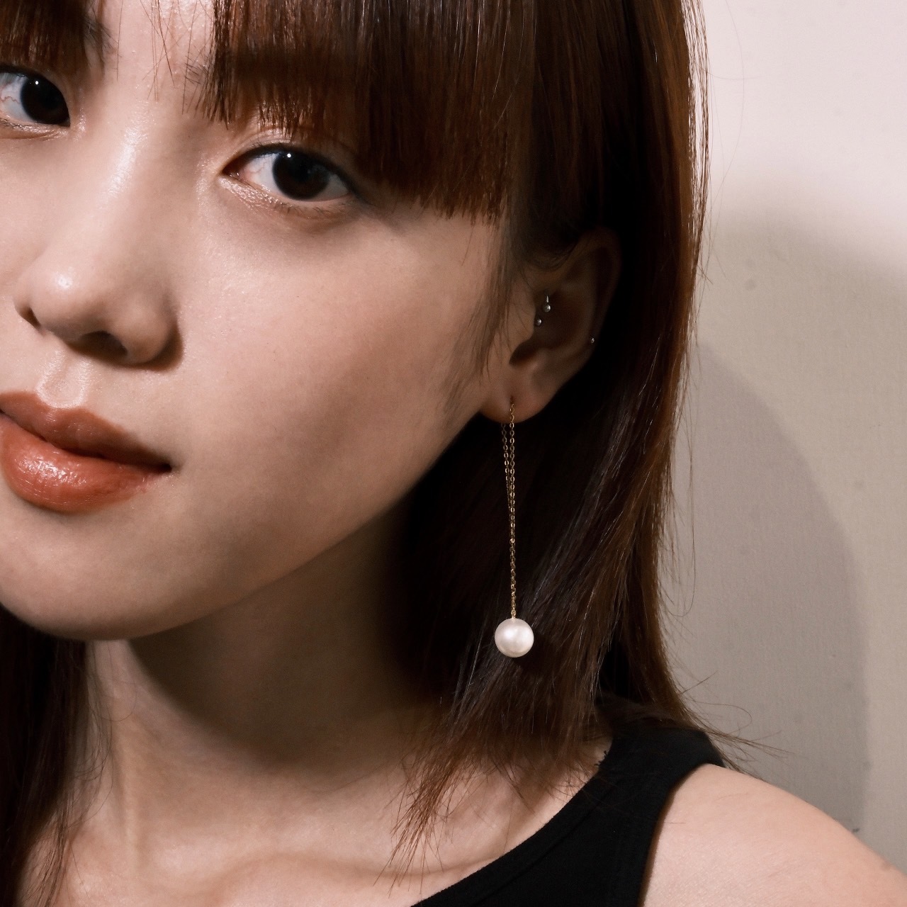 BOHM PARIS - 珍珠垂墜耳環