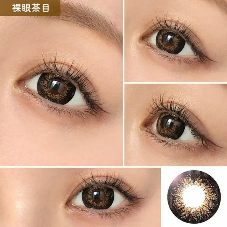 HONEY DROPS 1 Month Choco Mocha｜月拋彩妝隱形眼鏡｜每盒2片