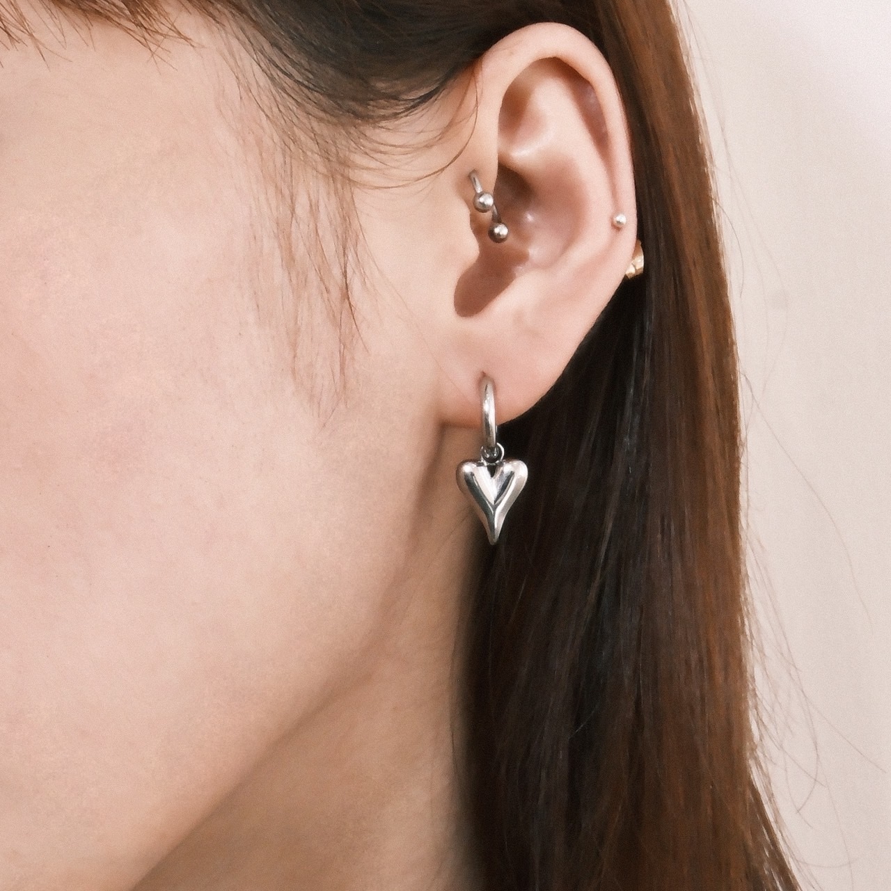 BOHM PARIS - Artley S 愛心耳環